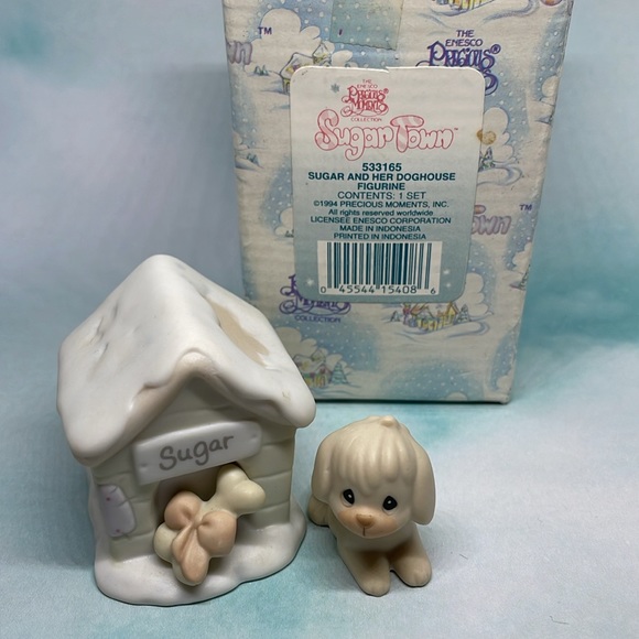 Vintage Precious Moments Sugar Town Limited Edition Collection of 3 Figurines - Picture 10 of 12